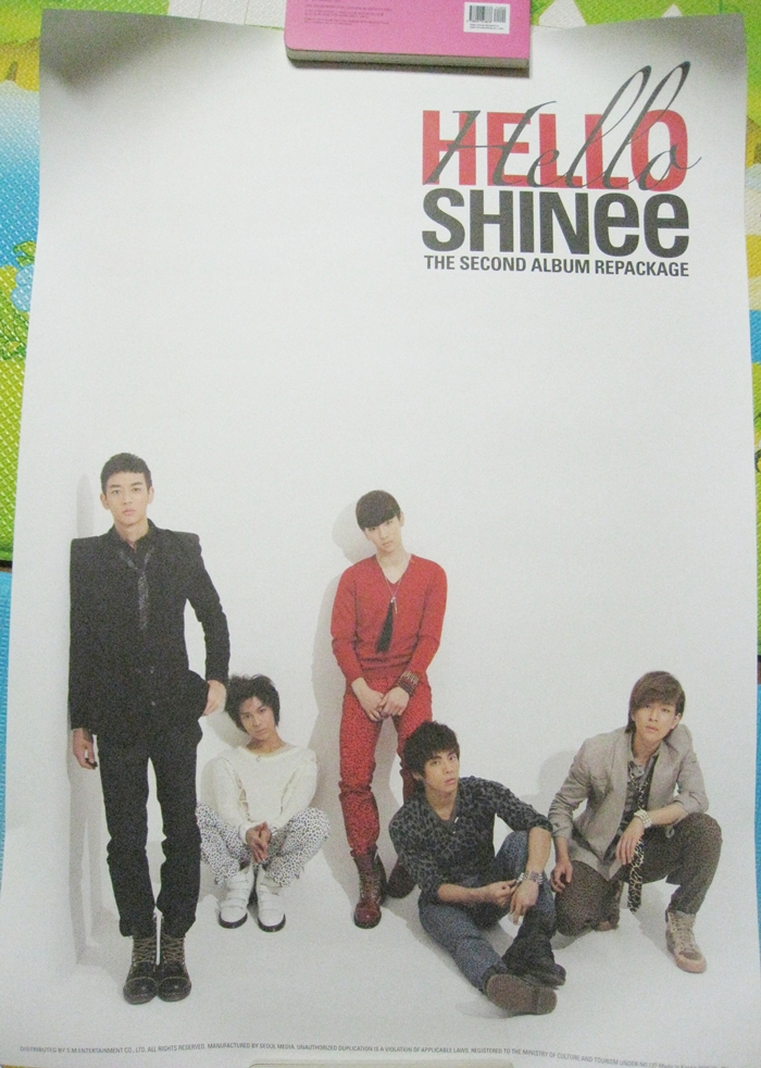 SHINee K-POP アイドル サイン入り写真 SCANS] SHINee ' Everybody' Everysing Polaroid (38P